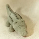 LITTLE DUTCH Plišana igračka krokodil - zelena - Image 3