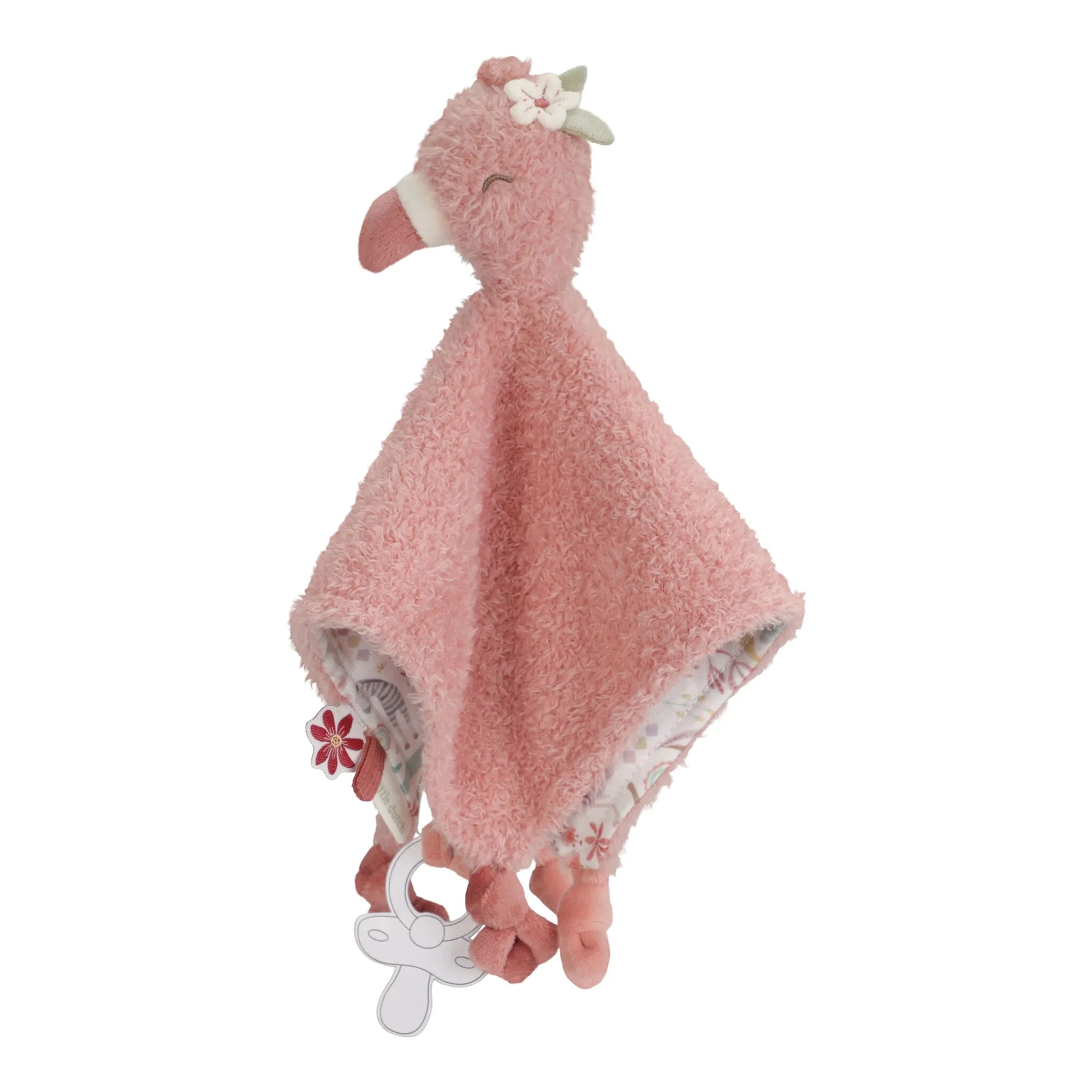 0034367_cuddle-cloth-flamingo-pink-ld8329-product-1-shopify-square LITTLE DUTCH Mazilica flamingo - Image 1