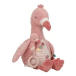 LITTLE DUTCH Aktivni plišani flamingo