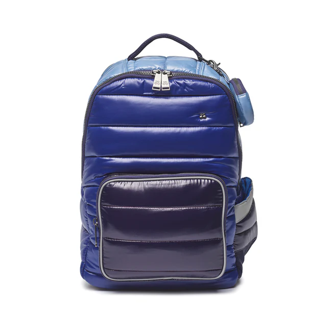 Bo226274NewBobbieBackpack-PufferBlue JEUNE PREMIER Torba New Bobbie-Puffer Blue - Image 1